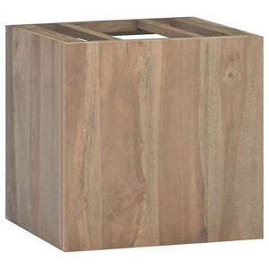 vidaXL Wall-mounted Bathroom Cabinet 46x25,5x40 cm Solid Wood Teak