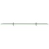 vidaXL Floating Shelves 2 pcs Glass 90x20 cm 8 mm