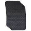 vidaXL Car Mat 4 pcs Black suitable for C4 2021- Rubber