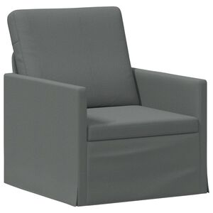 vidaXL Single Sofa Dark Grey 70 x 81 x 82 cm Fabric