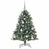 vidaXL Artificial Christmas Tree with 150 LEDs with Stand Green 120 cm