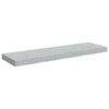 vidaXL Floating Wall Shelf Concrete Grey 80x23.5x3.8 cm MDF