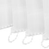 vidaXL Vertical Blinds White Fabric 150x180 cm