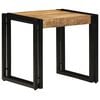 vidaXL Coffee Table Brown 40 x 40 x 38 cm Solid Mango Wood