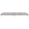 vidaXL Bed Frame without Mattress Concrete Grey 160x200 cm