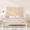 vidaXL Wall Headboard 147x3x90 cm Solid Wood Pine