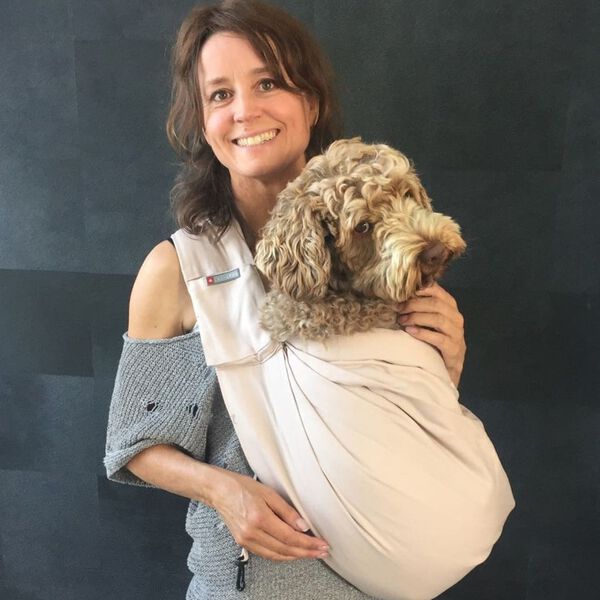 4Lazylegs Pet Carrier Canvas 7 kg Old Pink XS