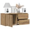 vidaXL TV Cabinet Artisan Oak 80x34x35.5 cm Engineered Wood