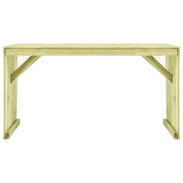 vidaXL Garden Table 150x87x80 cm Impregnated Pinewood
