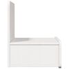 vidaXL Bedside Table 2 pcs White 44 x 32.5 x 40 cm Solid pine wood