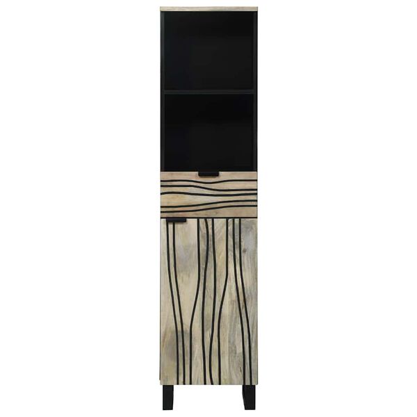 vidaXL Bathroom Sink Cabinet White 38 x 33 x 160 cm Engineered wood