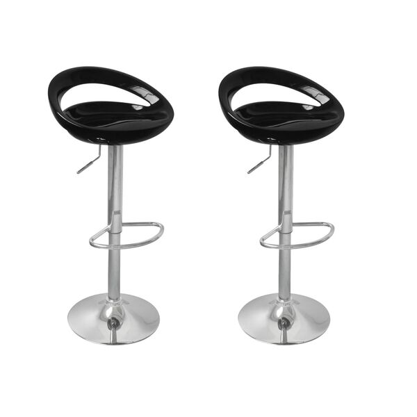 vidaXL Bar Stool Miami Black