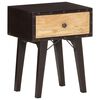 vidaXL Bedside Cabinet 40x30x50 cm Solid Reclaimed Wood
