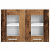 vidaXL Hanging Cabinet 2 pcs Old Wood 60 x 31 x 40 cm Engineered Wood