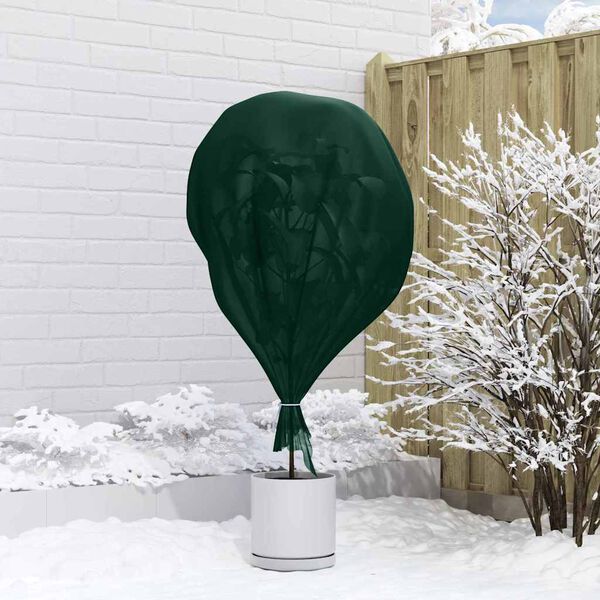 vidaXL Frost Protection Plant Fleece Green 100 x 3.2 m