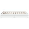 vidaXL Bed Frame with Drawers without Mattress White 150x200 cm King Size