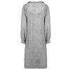 vidaXL Blanket Hoodie KINN Grey XL Cotton