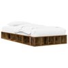 vidaXL Bed Frame with Storage Old Wood 80 x 200 cm Engineered Wood