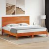 vidaXL Headboard Wax Brown 180 cm Solid Wood Pine