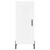 vidaXL Sideboard White 34.5x34x90 cm Engineered Wood