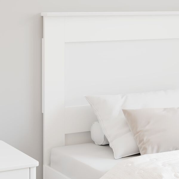 vidaXL Headboard with Headboard White 75 cm Engineered Wood