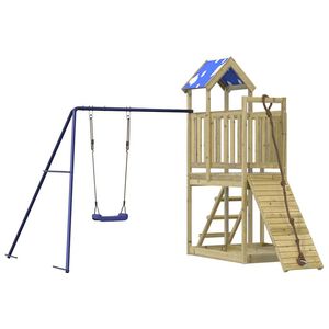 vidaXL Outdoor Playset Impregnated Wood Pine