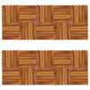 vidaXL Decking Tiles Vertical Pattern 30 x 30 cm Acacia Set of 20