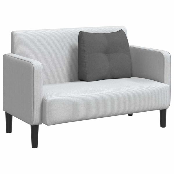 vidaXL Back Pillow Dark Grey 60 x 24 x 50 cm Fabric