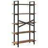 vidaXL Bookshelf Old Wood 100 x 33.5 x 178 cm Engineered Wood
