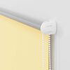 vidaXL Roller Blind Blackout Yellow 105x210 cm Fabric Width 100.7 cm Polyester