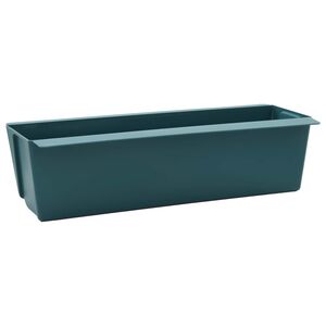 vidaXL Flower Boxes for Euro Pallets 12 pcs Green 36 x 13.5 x 9.5 cm