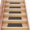 vidaXL Stair Mats Self-adhesive 30 pcs 60x25 cm Anthracite Rectangular