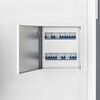 vidaXL Access Panel White 33 x 33 x 3 cm Steel