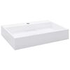 vidaXL Wash Basin 60x38x11 cm Mineral Cast/Marble Cast White