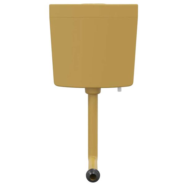 vidaXL Toilet Cistern with Bottom Water Inlet 3/6 L Curry