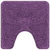 vidaXL Anti-slip Bath Mat Set 2 pcs Purple PP