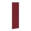 vidaXL Pleated Blind Bordeaux Red 65x200 cm Fabric Width 64.4 cm Polyester