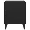 vidaXL Bedside Cabinets 2 pcs Black Engineered Wood