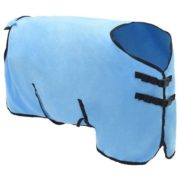 vidaXL Horse Blanket Full Aqua Polyester