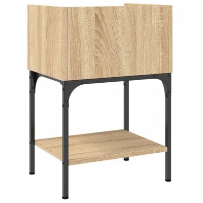 vidaXL Bedside Tables 2 pcs Sonoma Oak 40.5x31x60 cm Engineered Wood