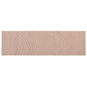 vidaXL Kitchen Rug Taupe Scandinavian 150 x 45 cm 100% Polyamide