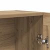 vidaXL Book Cabinet Artisan Oak 82.5x30.5x115 cm Engineered Wood
