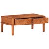 vidaXL Coffee Table 100x50x41 cm Solid Acacia Wood