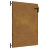 vidaXL Garden Gate 85 x 125 cm Powder-coated steel Black Lockable