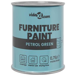 vidaXL Furniture Paint Green 10 x 10 x 12 cm Wall Print