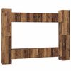 vidaXL TV Cabinet Set Wall-mounted 10 pcs Old wood 30.5 x 30 x 90 cm