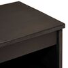 vidaXL Sideboard Black and Gold 60 x 33 x 75 cm Solid mango wood