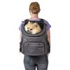 Jack and Vanilla Pet Backpack Travel 40x25x36 cm Grey/Black