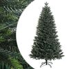 vidaXL Artificial Hinged Christmas Tree 120 cm PVC and Metal Green