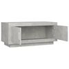 vidaXL Coffee Table Concrete Grey 102x50x45 cm Engineered Wood